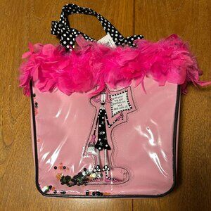 Dolly Mamas by Joey Big Girl Purse/Tote Pink Polka Dot Fun Bag